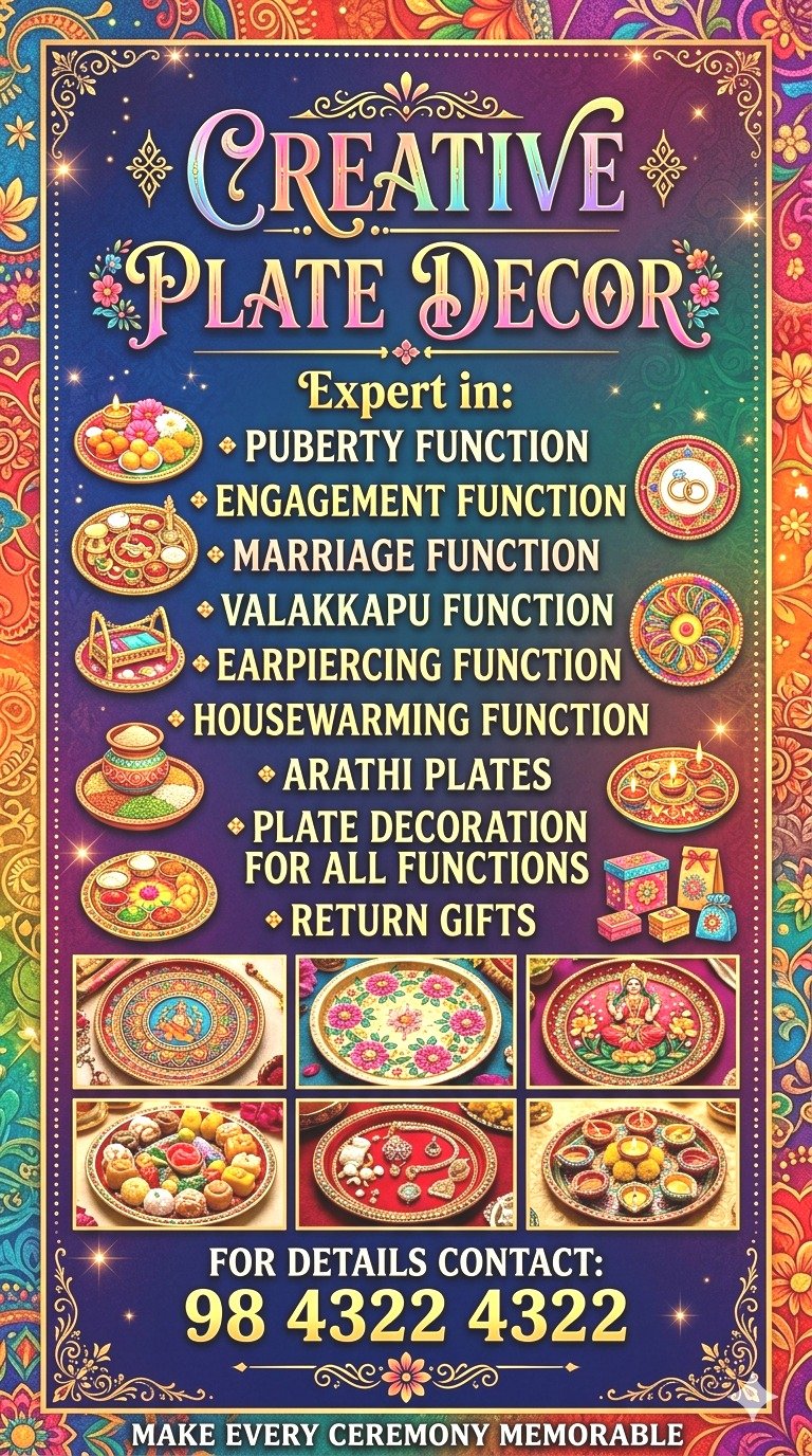 Creative Plate Decor Master Brochure
